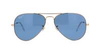 Ray-Ban Aviator Large Metal Gold RB3025 9196/S2 58-14 Medium Polarisierte Gläser