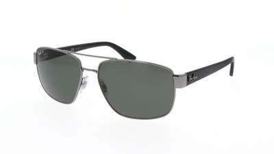 Sonnenbrille Ray-Ban RB3663 004/58 60-17 Grau Breit Polarisierte Gläser auf Lager