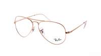 Ray-Ban Aviator Optics Pink RX6489 RB6489 3094 58-14 Large