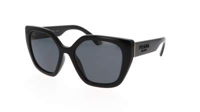 Lunettes de soleil Prada PR24XS 1AB/5Z1 52-18 Noir Medium Polarisés en stock