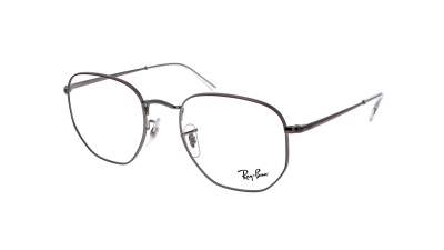 Lunettes de vue Ray-Ban RX6448 RB6448 2502 51-21 Gun metal Argent Medium en stock