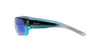 Maui Jim Barrier Reef Blau Blue Hawaii B792 06C 62-17 Mittel Verspiegelte Gläser