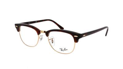 Lunettes de vue Ray-Ban Clubmaster Optics Écaille RX5154 RB5154 8058 49-21 Small en stock