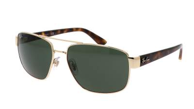 Sonnenbrille Ray-Ban RB3663 001/31 60-17 Gold G-15 Breit auf Lager