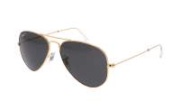 Ray-Ban Aviator Large Gold RB3025 9196/48 55-14 Schmal Polarisierte Gläser