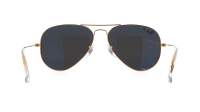 Ray-Ban Aviator Large Gold RB3025 9196/48 55-14 Schmal Polarisierte Gläser