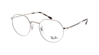 Lunettes de vue Ray-Ban Jack Argent RX6465 RB6465 2501 49-20 Small en stock