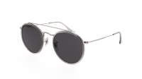 Ray-Ban Round Double Bridge Argent RB3647N 9211/B1 51-22 Medium