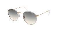 Ray-Ban Round metal Grau Matt RB3447JM 9196/32 50-21 Mittel Gradient Gläser