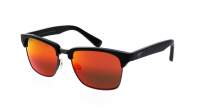 Maui Jim Kawika Black Hawaii Lava RM257-17C 54-18 Medium Polarized Gradient Mirror