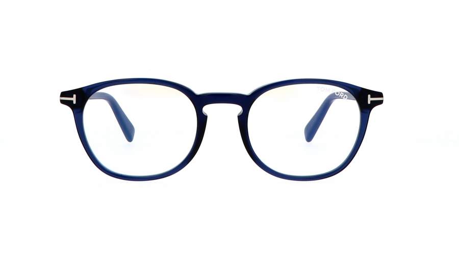 Eyeglasses Tom Ford FT5583-B/V 090 Blue Medium in stock