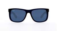 Ray-Ban Justin Blau Matt RB4165 6511/80 55-16 Breit