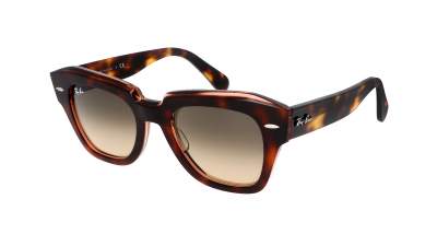 Sunglasses Ray-Ban State street Havane Tortoise RB2186 1324/BG 49-20 Medium Gradient in stock