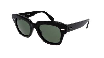 Sunglasses Ray-Ban State street Black G-15 RB2186 901/31 49-20 Medium Gradient in stock