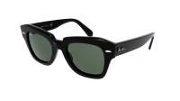 Ray-Ban State street Black G-15 RB2186 901/31 49-20 Medium Gradient