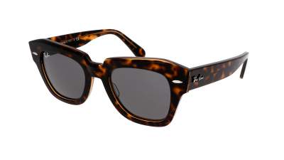 Sunglasses Ray-Ban State street Havane Tortoise G-15 RB2186 1292/B1 52-20 Large in stock