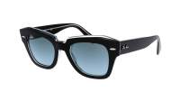 Ray-Ban State street Black RB2186 1294/3M 49-20 Medium Gradient