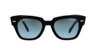 Ray-Ban State street Black RB2186 1294/3M 49-20 Medium Gradient