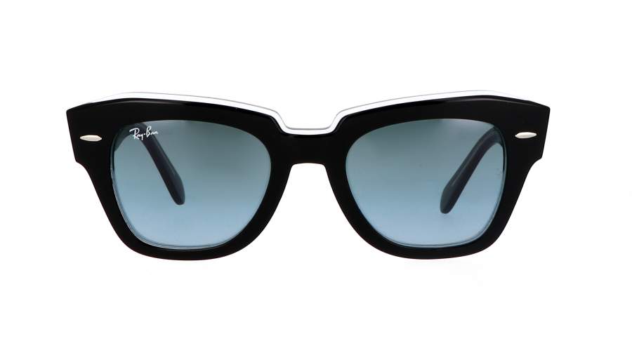 Ray-Ban State street Black RB2186 1294/3M 49-20 Medium Gradient in stock