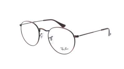 Lunettes de vue Ray-Ban Round metal Antique copper Optics Bronze RX3447 RB3447V 3120 50-21 Medium en stock