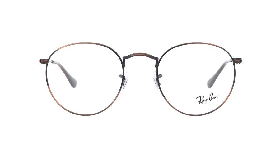 Eyeglasses Ray-Ban Round metal Antique copper Optics Bronze RX3447 RB3447V 3120 50-21 Medium in stock