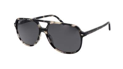 Lunettes de soleil Ray-Ban Bill Grey Havana Écaille RB2198 1333/48 56-14 Medium Polarisés en stock