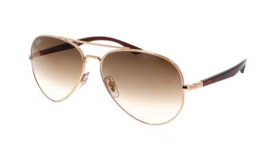 Lunettes de soleil Ray-Ban RB3675 001/51 58-14 Arista Or Medium Dégradés en stock