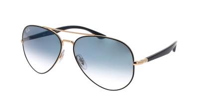 Lunettes de soleil Ray-Ban RB3675 9000/3F 58-14 Or Medium Dégradés en stock