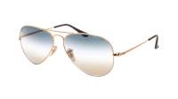 Ray-Ban Aviator Arista Metal II Gold RB3689 001/GD 58-14 Medium Gradient