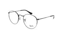 Ray-Ban Round metal Antique Gunmetal Optics Argent RX3447 RB3447V 3118 50-21 Medium