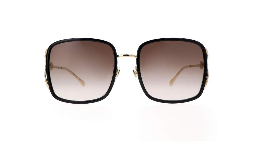 Lunettes de soleil Gucci GG1016SK 004 58-20 Noir Dégradés en stock