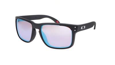 Sonnenbrille Oakley Holbrook Steel Grau Matt Prizm Snow OO9102 U5 55-18 Mittel Verspiegelte Gläser auf Lager