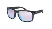 Oakley Holbrook Steel Grau Matt Prizm Snow OO9102 U5 55-18 Mittel Verspiegelte Gläser