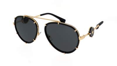 Sunglasses Versace VE2232 143887 61-18 Black Large in stock