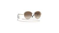 Chanel Chaîne Gold CH4242 C395/S5 55-17 Medium Gradient