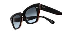 Ray-Ban State street Noir RB2186 1322/41 52-20 Large Dégradés