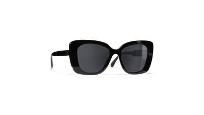 Lunettes de soleil Chanel CH5422B C501/T8 53-17 Noir Medium Polarisés en stock