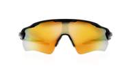 Oakley Radar Polished black Noir Prizm 24K OO9208 C9 Large Polarisés Miroirs