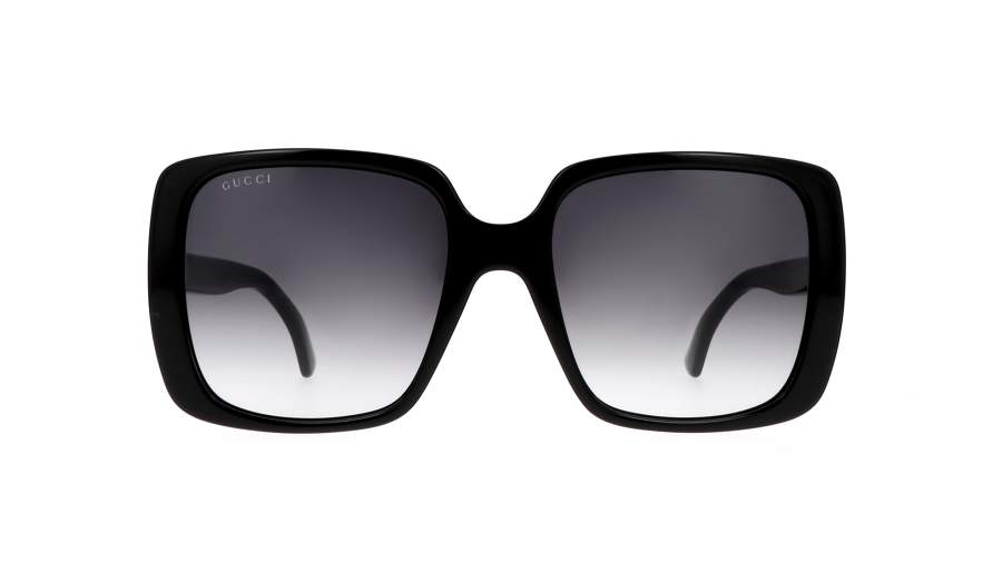 Lunettes de soleil Gucci GG0632S 001 56-20 Noir Large Dégradés en stock