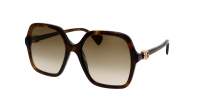 Gucci GG1072S 002 56-19 Havana Écaille Large Dégradés