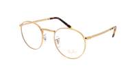 Ray-ban New round  Gold RX3637V 3086 47-21 Legend gold