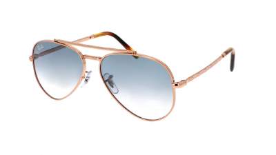 Sunglasses Ray-ban New aviator  RB3625 9202/3F 55-14 Rose gold in stock