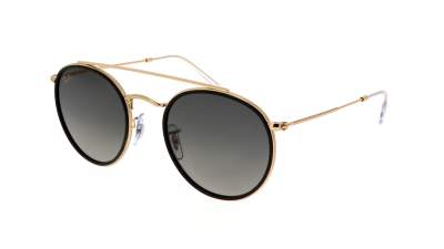 Sunglasses Ray-ban Round Double bridge Gold RB3647N 9238/71 51-22 Legend gold in stock