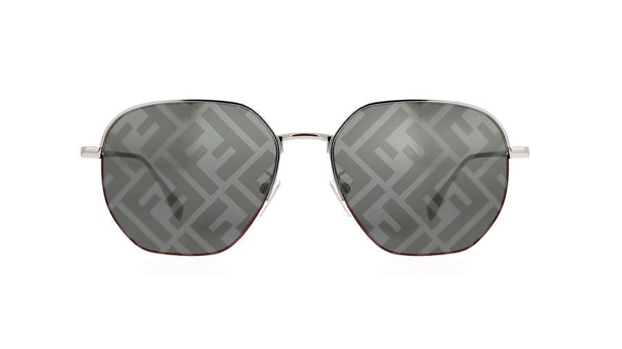 Lunettes de soleil FENDI Travel FE40004U 5516C 55-17 Palladium en stock