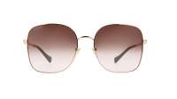 Gucci GG1143S 002 59-19 Gold Breit Gradient Gläser