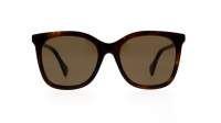 Gucci GG1071S 002 55-19 Havana Tortoise Breit