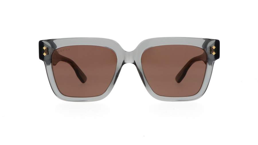 Lunettes de soleil Gucci GG1084S 004 54-18 Gris Large en stock