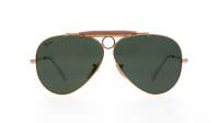 Ray-Ban Shooter Arista Gold G-15 RB3138 W3401 58-09 Medium