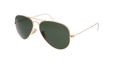 Sonnenbrille Ray-Ban Aviator Large Metal Gold G15 RB3025 W3400 58-14 Mittel auf Lager