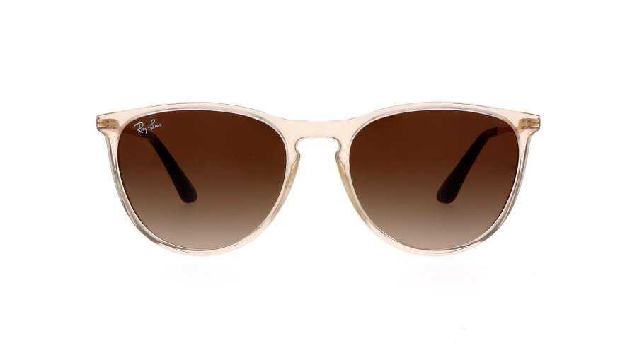 Sunglasses Ray-Ban Erika Transparent light brown Brown RJ9060S 710813 50-15 Junior Gradient Mirror in stock